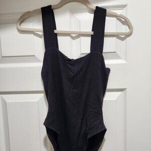 American Eagle Square Neck Tank Bodysuit